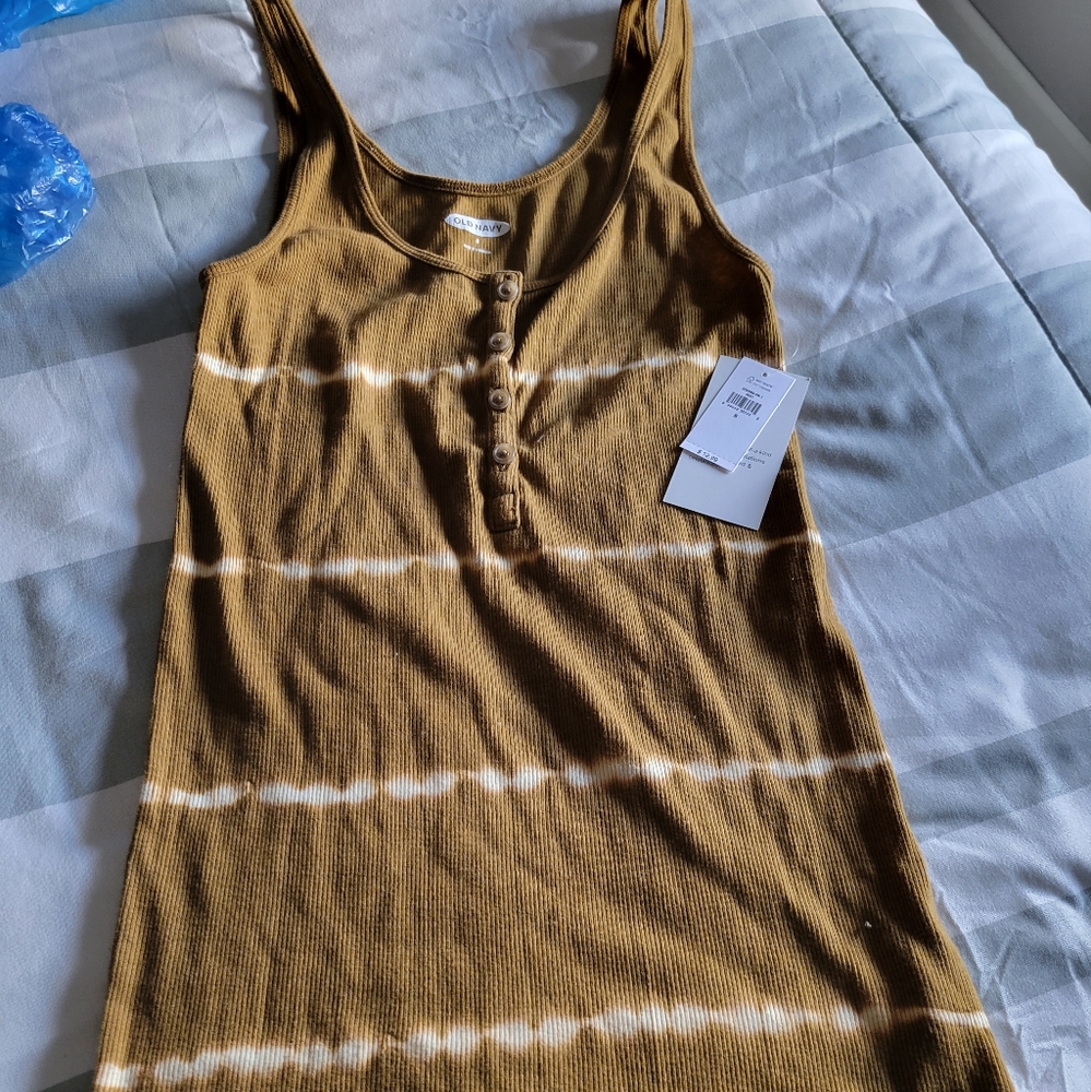 Old navy tank .